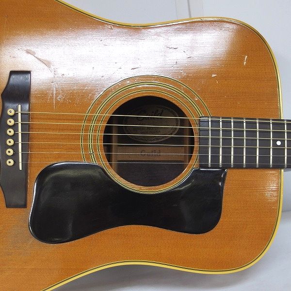 実際に弊社で買取させて頂いた★Guild/ギルド D-50 NT/D50-N.T アコースティックギター/アコギ 1977年製 ビンテージ ハードケース付の画像 5枚目