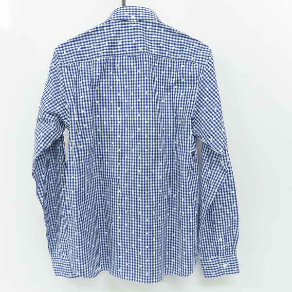 実際に弊社で買取させて頂いた【未使用】uniform experiment/ユニフォーム エクスペリメント チェック柄 長袖シャツ UE-123063/3の画像 1枚目
