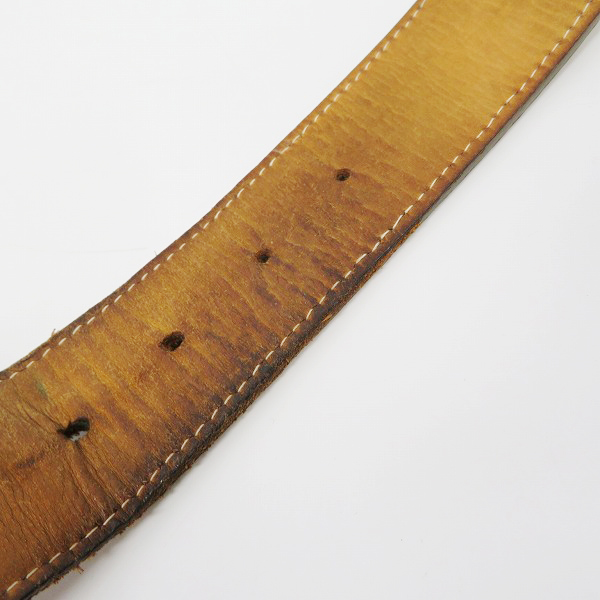 実際に弊社で買取させて頂いたHEAD PORTER/ヘッドポーター パイソンレザーベルト の画像 6枚目