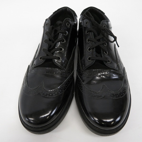 実際に弊社で買取させて頂いたGIORGIO ARMANI/ジョルジオアルマーニ ウイングチップ レザースニーカー/42