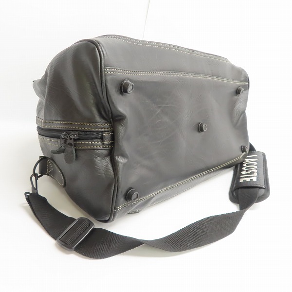 実際に弊社で買取させて頂いたLACOSTE/ラコステ ゴルフ/ボストンバッグ ブラックの画像 3枚目