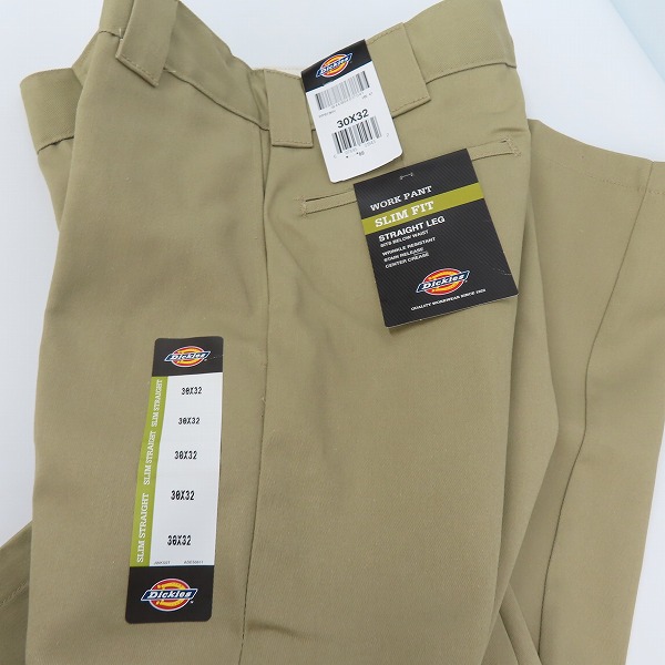 実際に弊社で買取させて頂いた【未使用】Dickies/ディッキーズ ワークパンツ/チノパン/カーキ/ 30の画像 5枚目