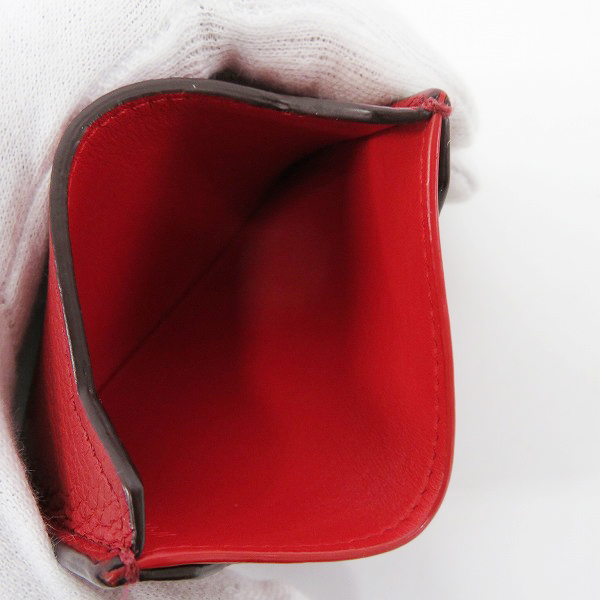 実際に弊社で買取させて頂いたCELINE/セリーヌ レザーパスケース 107813の画像 3枚目