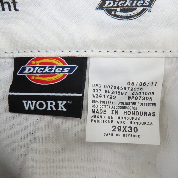 実際に弊社で買取させて頂いた(3)【未使用】Dickies/ディッキーズ ワークパンツ/チノパン ネイビー 29の画像 3枚目