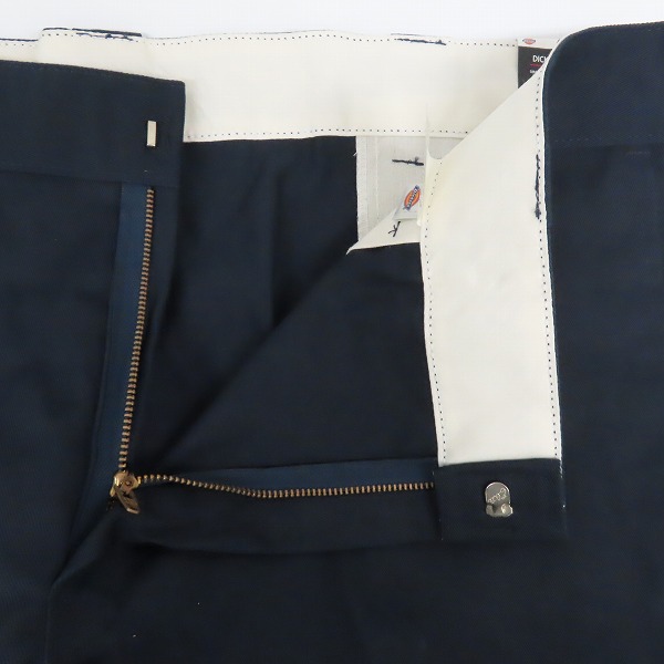 実際に弊社で買取させて頂いた(1)【未使用】Dickies/ディッキーズ ワークパンツ/チノパン ネイビー 42の画像 4枚目