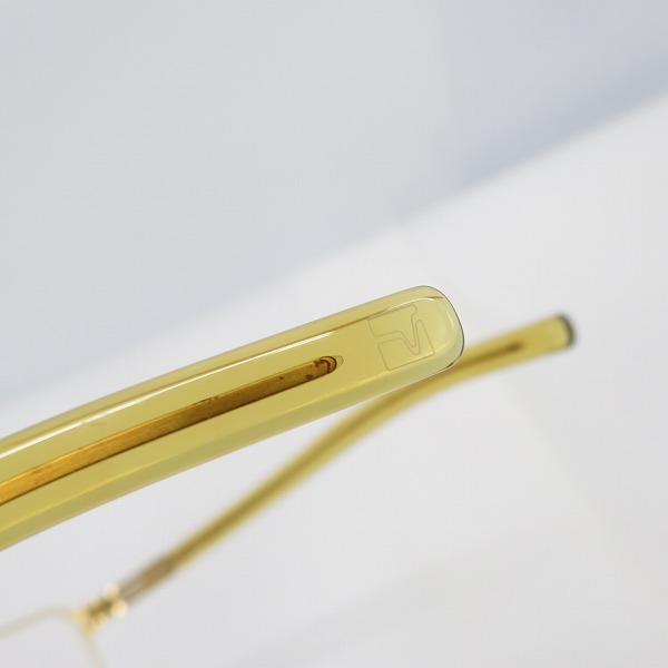 実際に弊社で買取させて頂いたic! berlin/アイシーベルリン heringsdorf アイウェア/メガネ 863424の画像 5枚目