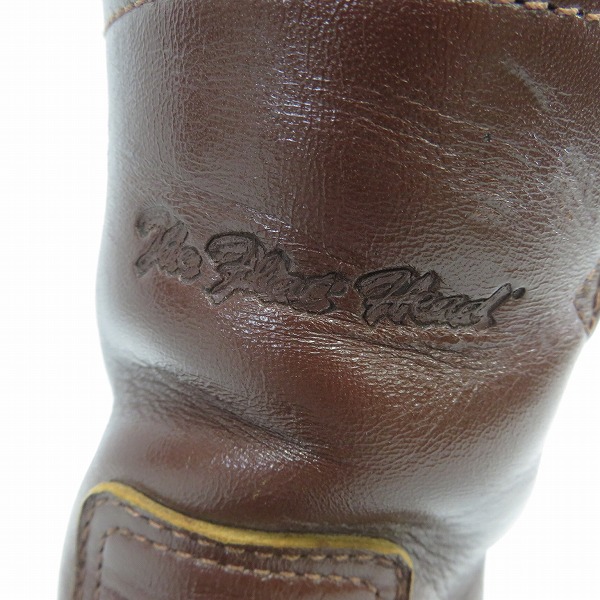 実際に弊社で買取させて頂いたTHE FLAT HEAD/フラットヘッド レザー エンジニアブーツ/26.0の画像 7枚目