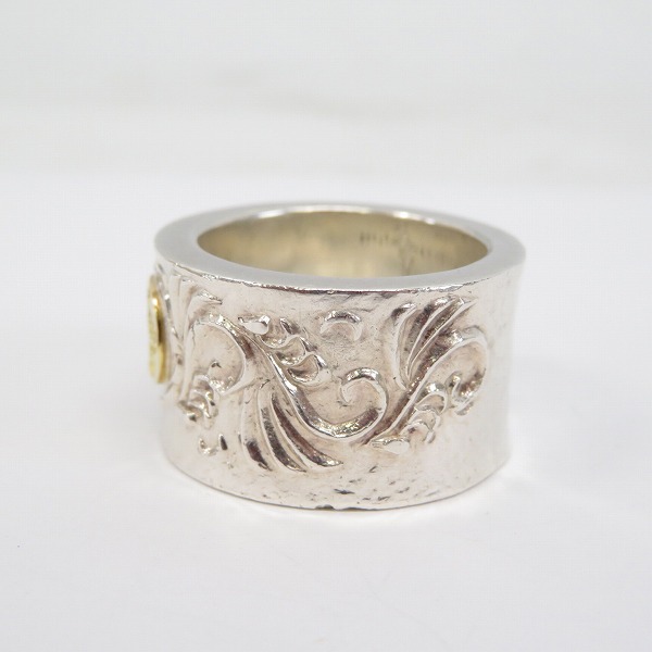 実際に弊社で買取させて頂いた【ギャラ付】FIRST ARROWS/ファーストアローズ K18付 アラベスクインゴットリング L R-049/26号の画像 2枚目