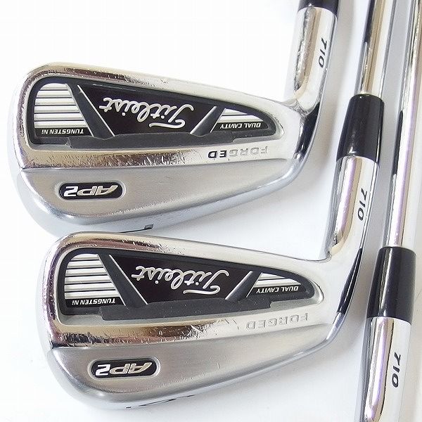 実際に弊社で買取させて頂いたTitleist/タイトリスト AP2 FORGED 710 アイアン レフティ/左用 #5～9,Pw 6本セット N.S.PRO 950GH FLEX：Sの画像 4枚目