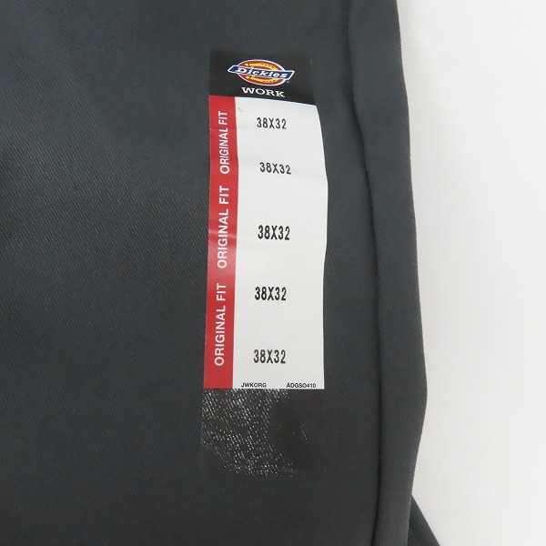 実際に弊社で買取させて頂いた【未使用】Dickies/ディッキーズ ワークパンツ/チノパン グレー系 38の画像 6枚目