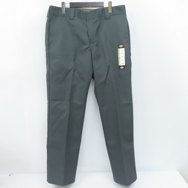 実際に弊社で買取させて頂いた【未使用】Dickies/ディッキーズ ワークパンツ/チノパン チャコール WP873CH/36