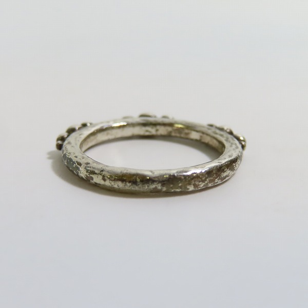 実際に弊社で買取させて頂いたLoree Rodkin/ローリーロドキン 3Pストーン入り シルバーリング/10号の画像 2枚目