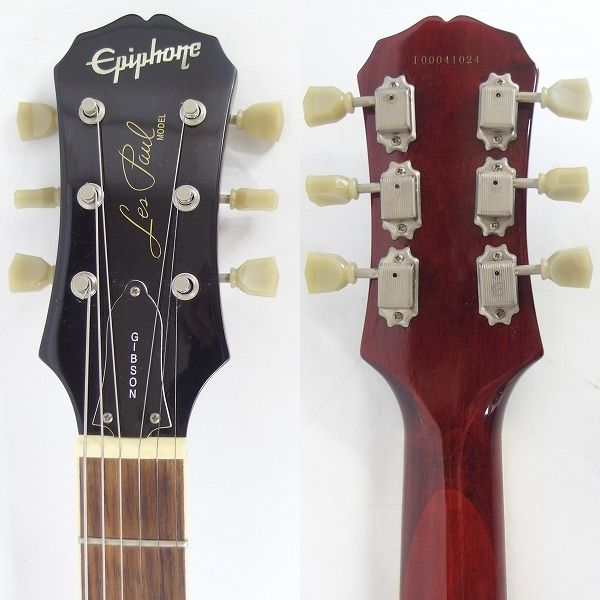 実際に弊社で買取させて頂いた★Epiphone/エピフォン Les Paul Standard/レスポール スタンダード ソフトケース付の画像 2枚目