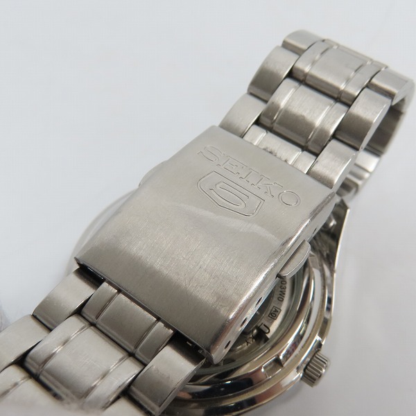 実際に弊社で買取させて頂いたSEIKO/セイコー ファイブ 裏スケ 自動巻き 腕時計 7S26-03W0の画像 6枚目