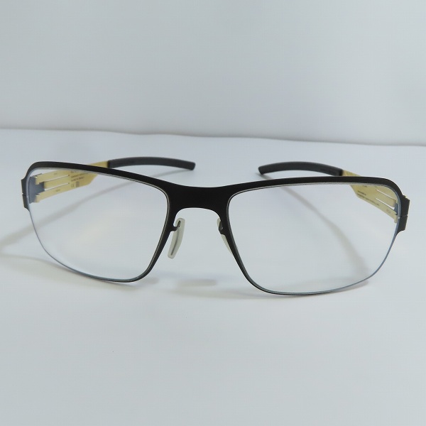 実際に弊社で買取させて頂いたic! berlin/アイシーベルリン 124 bollestr. メガネフレーム アイウェアの画像 1枚目