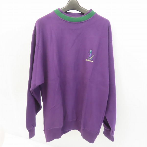 実際に弊社で買取させて頂いたBurberry's/バーバリーズ スウェット ゴルフ刺繍 /M