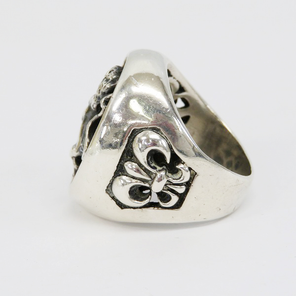 実際に弊社で買取させて頂いたLEATHERS＆TREASURES/レザーズ＆トレジャーズ スペシャルエディションリング/ライオン /ブラック スティングレイ 19号の画像 2枚目