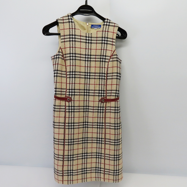 実際に弊社で買取させて頂いたBURBERRY BLUE LABEL/バーバリーブルーレーベル ノバチェック ワンピース FMF30-505/38