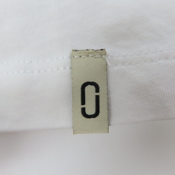 実際に弊社で買取させて頂いたMARC JACOBS/マークジェイコブス 2017年製 ロゴプリント半袖Tシャツ/Sの画像 5枚目