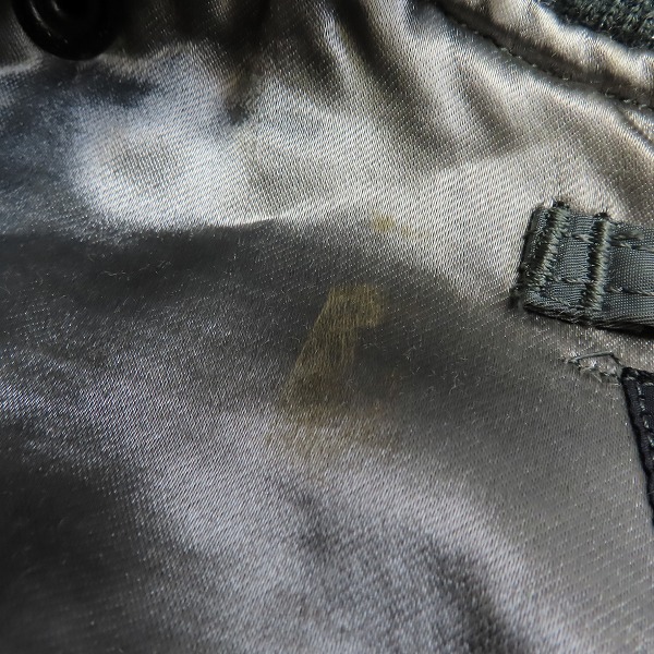 実際に弊社で買取させて頂いたBLUE ANCHOR OVERALL社製 L-2B ヴィンテージ フライトジャケット/ボンバージャケット MIL-J-7448A Size：Lの画像 4枚目