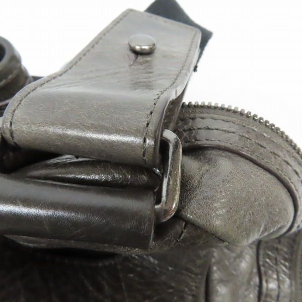 実際に弊社で買取させて頂いたGIVENCHY/ジバンシー ロゴエンボス レザー 2WAY ショルダーバッグ の画像 7枚目