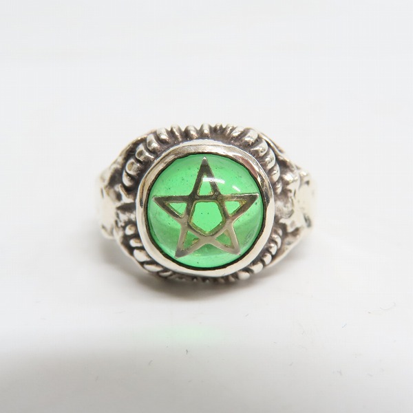 実際に弊社で買取させて頂いたALEX STREETER/アレックスストリーター  ベイビー デビル ハート リング/8号の画像 1枚目