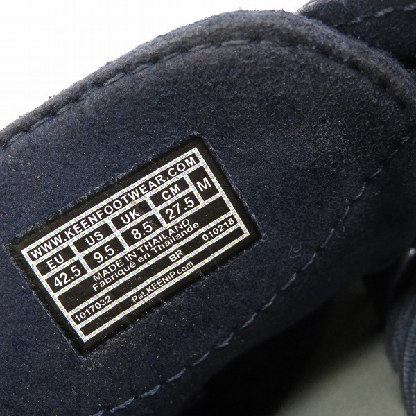 実際に弊社で買取させて頂いたKEEN/キーン UNEEK ユニーク サンダル ネイビー 1017032/27.5の画像 5枚目