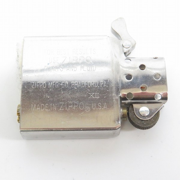 実際に弊社で買取させて頂いたZIPPO/ジッポー 熱帯魚 タテジマキンチャクダイ/Pomacanthus imperator メタル サングラス付き/1996年製の画像 5枚目