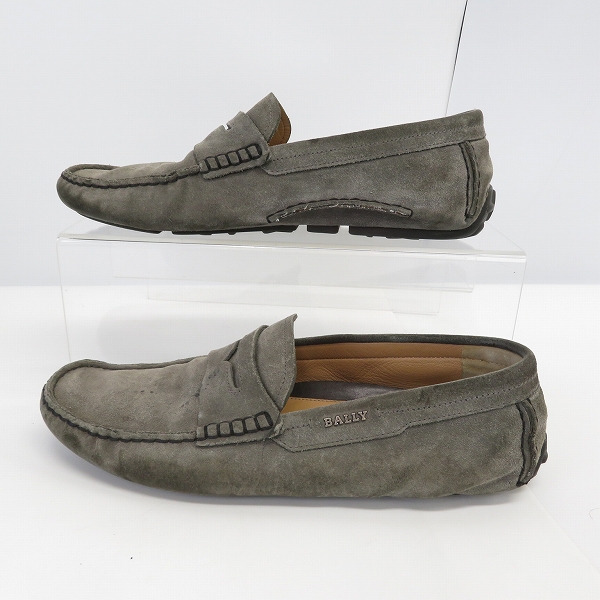 実際に弊社で買取させて頂いたBALLY/バリー スエード ローファー SVND DRIDOR/155/9Dの画像 3枚目
