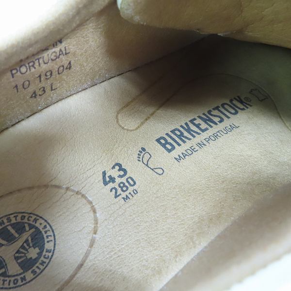 実際に弊社で買取させて頂いたBIRKENSTOCK/ビルケンシュトック SAN DIEGO シューズ/43の画像 5枚目