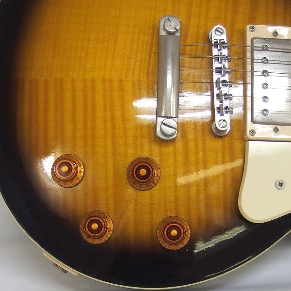 実際に弊社で買取させて頂いた★Epiphone/エピフォン Les Paul Standard/レスポールスタンダード サンバーストの画像 5枚目