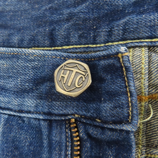 実際に弊社で買取させて頂いたHTC/エイチティーシー ストレートデニムパンツ FONZIE LOT:1468/30の画像 7枚目