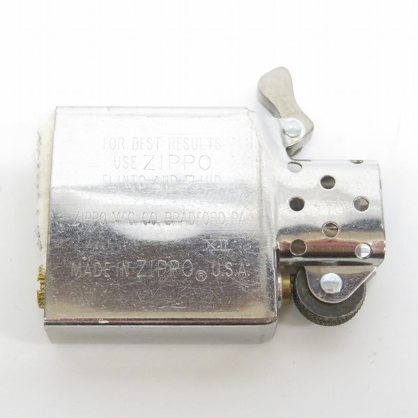 実際に弊社で買取させて頂いたZIPPO/ジッポー 熱帯魚  Pomacanthus navarchus/エンゼルフィッシュ メタル No.156 サングラス付き/1996年製の画像 5枚目