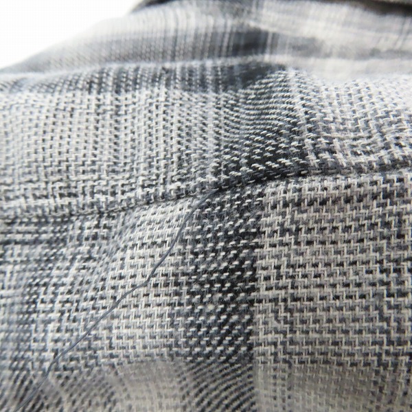 実際に弊社で買取させて頂いたDickies/ディッキーズ BUILT TO WORK シェルパライン シャツジャケット プレイドチェック/Lの画像 4枚目