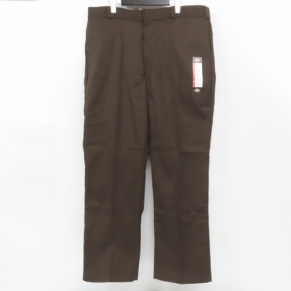 実際に弊社で買取させて頂いた【未使用】Dickies/ディッキーズ ワークパンツ/チノパン ダークブラウン 40
