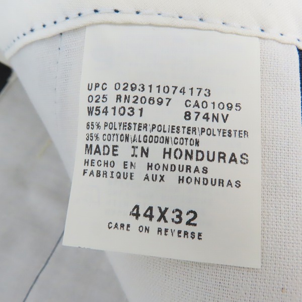 実際に弊社で買取させて頂いた【未使用】Dickies/ディッキーズ ワークパンツ/チノパン ブルー系 44の画像 3枚目