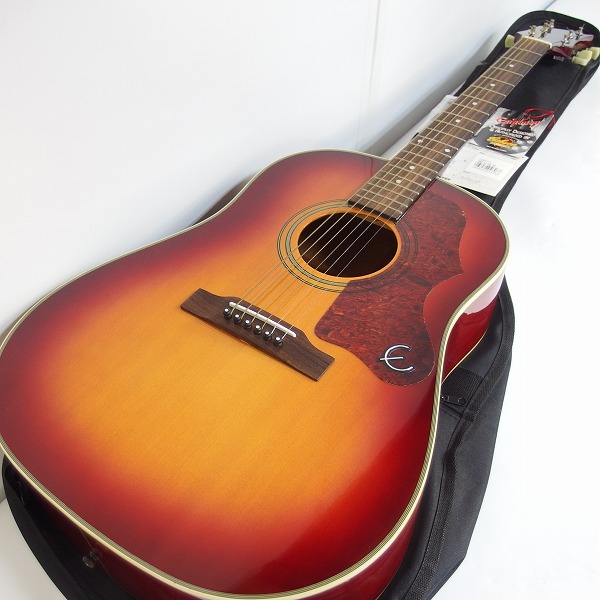 実際に弊社で買取させて頂いた★Epiphone/エピフォン 1963 AJ-45 HCS アコースティックギター/アコギ ソフトケース付