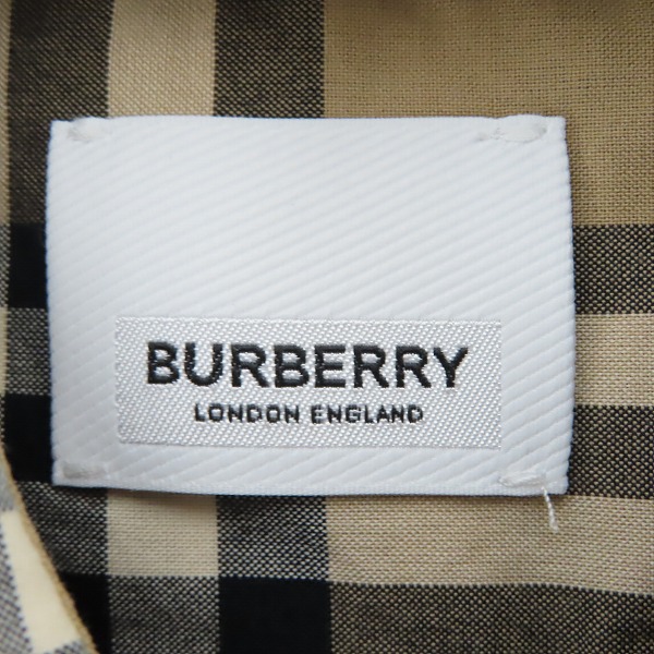 実際に弊社で買取させて頂いたBURBERRY/バーバリー チェック柄 ショートスリーブ 半袖シャツ 8017301/Mの画像 2枚目