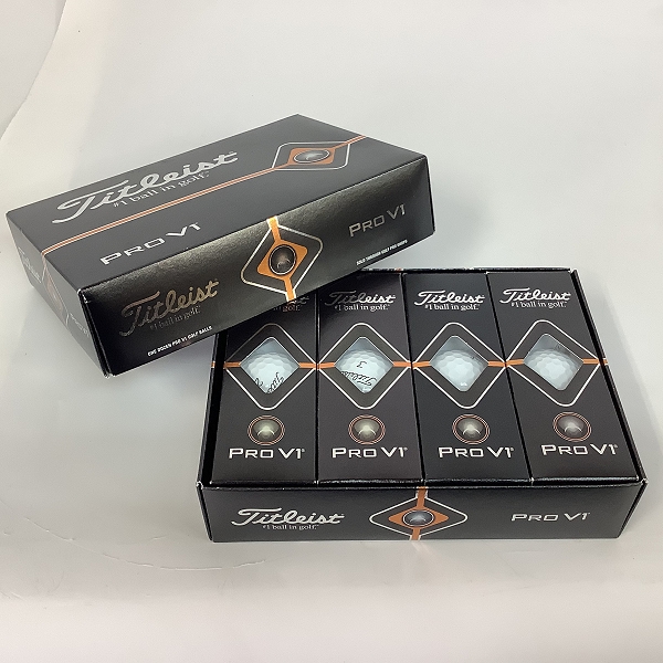 実際に弊社で買取させて頂いた【未使用】Titleist/タイトリスト PRO V1 ゴルフボール 1ダース