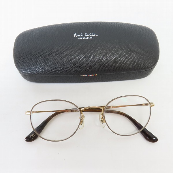 実際に弊社で買取させて頂いたPaul Smith/ポールスミス ウェリントン 眼鏡/メガネフレーム PS-9213の画像 7枚目