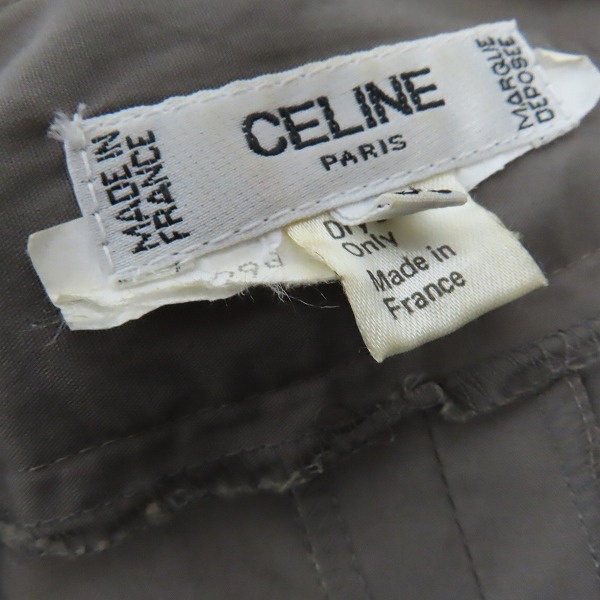 実際に弊社で買取させて頂いたCELINE/セリーヌ ヴィンテージ 金ボタン ワンピース/38の画像 3枚目