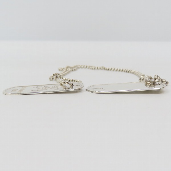 実際に弊社で買取させて頂いたCRAZY PIG/クレイジーピッグ CPDドッグタグ ネックレスの画像 3枚目