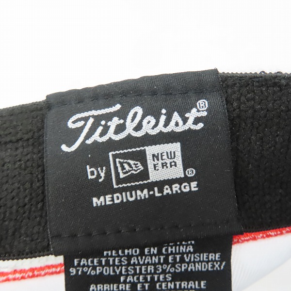 実際に弊社で買取させて頂いたTitleist/タイトリスト ゴルフ キャップ/帽子の画像 5枚目