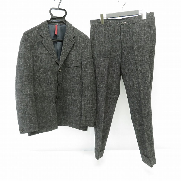 実際に弊社で買取させて頂いたRED EAR/レッドイヤー ポールスミス ウール/リネン セットアップスーツ 172603/M