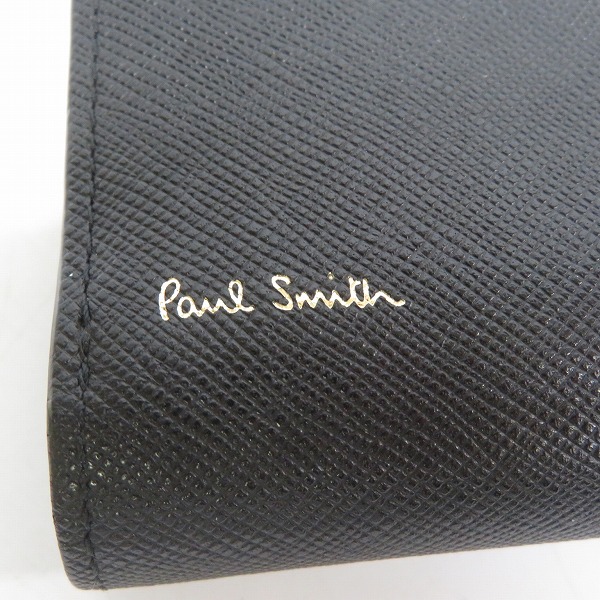 実際に弊社で買取させて頂いたPaul Smith/ポールスミス L字ファスナー レザー PSC784/二つ折りコンパクト財布/ウォレットの画像 3枚目