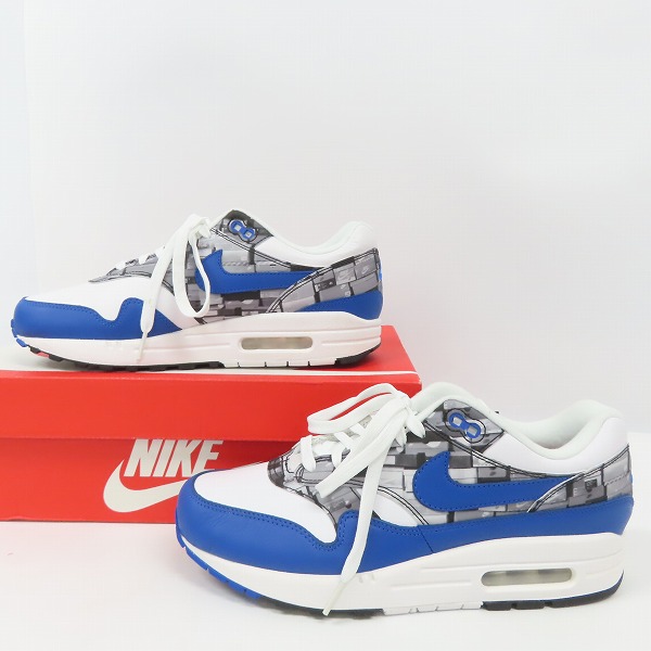 実際に弊社で買取させて頂いた【未使用】NIKE×atmos/ナイキ×アトモス AIR MAX 1 PRNT/エアマックス1 プリント AQ0927-100/26の画像 3枚目