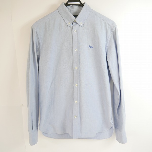 実際に弊社で買取させて頂いたMAISON KITSUNE/メゾンキツネ オックスフォードシャツ KMH-0401-A/52 38