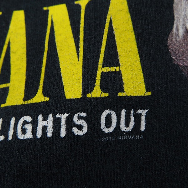 実際に弊社で買取させて頂いたNIRVANA/ニルヴァーナ 2005年 バンドTシャツ の画像 3枚目