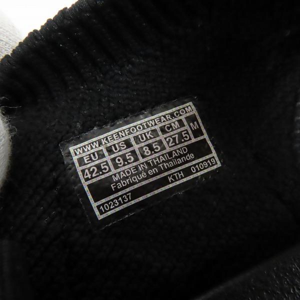実際に弊社で買取させて頂いたKEEN/キーン EVOFIT 1/エヴォフィット1  サンダル ブラック1023137/27.5の画像 5枚目