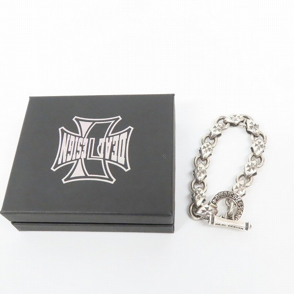 実際に弊社で買取させて頂いたDEAL DESIGN/ディールデザイン スリップワイドブレスレットの画像 7枚目